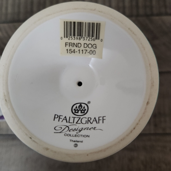 Set of 2 Pfaltzgraff Friends w/ dogs mugs cups with base Great Gift! - Picture 6 of 10